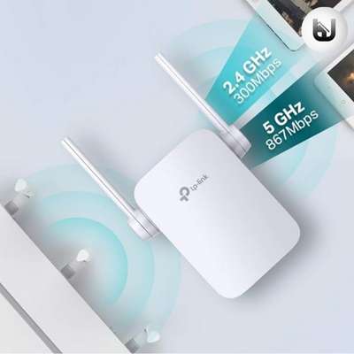 TP-Link | AC1200 WiFi Range Extender | Up to 1200Mbps Speed | Dual Band Wireless Extender, Repeater, Signal Booster, Access Point| Easy Set-Up | Extends Internet Wi-Fi (RE305)